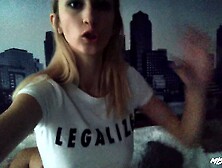 Sis Slinked up to Stepbrother and Humped him with SPUNK-4K MissNimpho