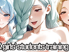 Particular sex lesson from Mei Mei for cuties from Jujutsu Kaisen (Sex JOI)