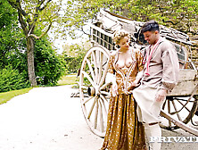 Veronica Leal gives an outstanding titfuck after a valuable sloppy deepthroat oral-sex