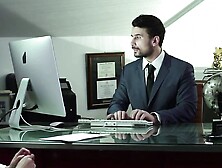 Mercedes Carrera and her dominant boss