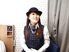 M835G03 busty beauty bus guide with a strong libido due to work stress