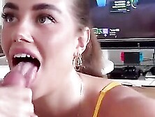 Tameeka - Giving Blowjob And Riding - Pov