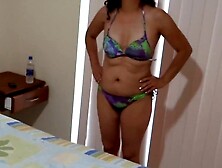 First time very excited stepmom masturbate in front of stepson and asks him to fuck her in the rear-end