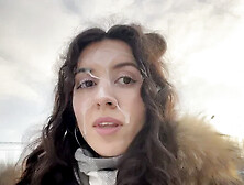 West Wants to Fuck Her Boyfriend in a Car in Public One Last Time before They...