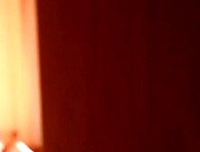 "Did u in my?" stepmom after rubbing against her.