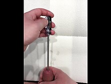 18cm Screwdriver vs my Dong - Insertion - Pain - first Time - Kleon1989