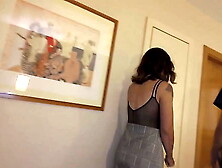 My sweet neighbour came to use my shower but she also used my dong