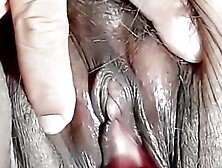 Masturbating My Hairy Pussy! It Feels So Good That I Had An Orgasm!