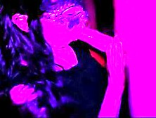 1st Time Masked Punk Small Gives Sloppy Oral with Red Lips - Amateur