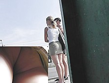 1St-class girfriend upskirt (fake) movie