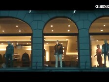 Marte Christensen Exercising,  Gym scene in The Great Undressing (2016)