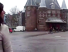 Real euro tourist eats dutch hookers pussy