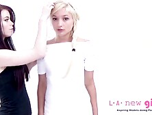 TEEN,  nineteen,  TRICKED INTO LESBO PHOTOSHOOT CASTING