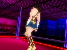 Wonder Woman Hawt Striptease Dance