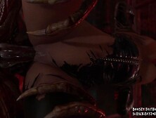 The Fox 3D: Resident Evil Extraction Jessica Sherawat X Licker By Troochnsfw Animation...