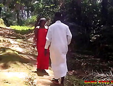 REVEREND FATHER-CAUGHT FUCKING AN EBONY GODDESS ON HIS WAY TO EVANGELISM - HER CHARM CAUGHT HIM AND HE SEDUCE HER INTO THE FORES