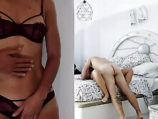 I fucked my neighbor while his wife spied on us and cummed looking at us