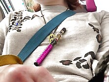 Bus Wanker! Edition 3. The one where hot, sweaty, sexy mom jerks off & does pussy farts on a crowded bus