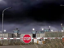 Fucked,  Cuffed and Sucked.  Huge Black Cock Cums Inside Sexy Busty Horny Girl