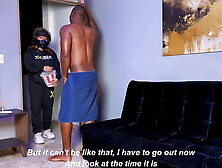 Colombian Delivery Chick Pays with Sex After Being Late with Order