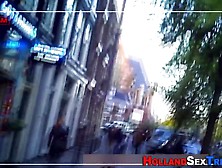 Dutch hooker gets jizzed