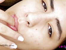 Sexy Girl Slowly Travels Over Perfect Body In 4K Closeup