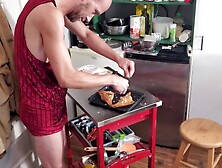 Charming Chef Bachelor Cooking - EASY Strawberry Empanadas & Indoor S'mores!