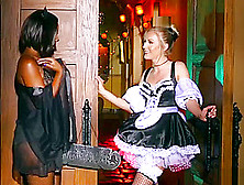 Naughty Halloween Games With Chanell Heart And Karla Kush