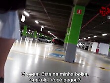 A fan filled my butt with cum into the supermarket parking lot.