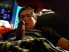 Gamer Male Gets Jock Sucked by Dad