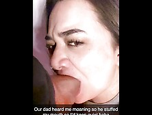 Cheating Girlfriend Fucks Her REAL Stepbrother on Snapchat