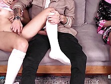 "DADDY!NO! NOT ON FAMILLY MOVIE NIGHT!" Innocent stepdaughter taboo