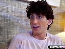 I wont say a thing if I can touch your large melons stepsister. Small fat Funsized Megan is caught by her stepbro and lets him sc