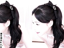 Good-looking Korean female anchor masturbates Korean+BJ live broadcast, ass, stockings, doggy style, Internet celebrity, oral se