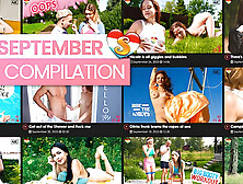 September 2025 ClubSweethearts: Lesbian Teens Outdoor Sex Compilation with Apolonia Lapiedra & Naomi Bennet