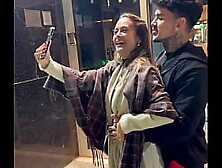 I met a hot guy at the pagode,  took him away,  sucked him in the car while the cuckold was driving and gave him a good one in the