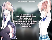 The Curious High School Friend...  (Ft.  Lewd Kawaii Asmr)