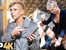 SHAME4K. Old Czech Dame leads her friend’s offspring into real temptation