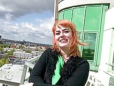 Redhead Teenager Kylie Get Hump At Public Casting (18+)