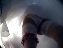 Bridal Upskirt