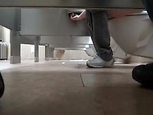 Foot Fetish Cam In The Public Lavatory