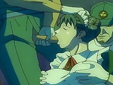 Steamy adult cartoon shows some busty babes in hardcore action