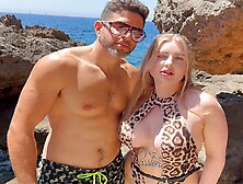 Hot German Tourist Gets Picked up and Fucked in Public