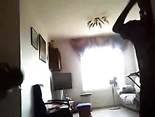 Making my Maid WATCH me jerk off