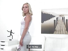 Blonde Amateur Got Doggy Style In Casting