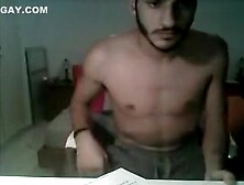 Greek Cute Boy, Big Cock, Great Round Ass On Cam