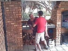 Cctv web camera,  caught my 38 year cougar ex-wife cheating with the neighbours 18 year older son