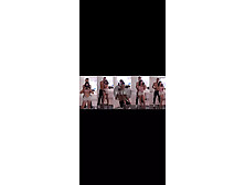 White Wolf OFC - I just got out of the shower and White Moon came with her mouth on her meat to get a spunk on her face