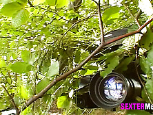 Blonde Amateur in the Forest