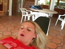 British slut Ashley Long in a FMM anal threesome